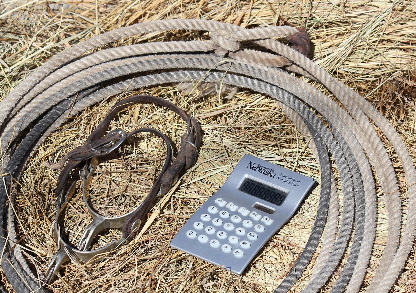 Rope and calculator