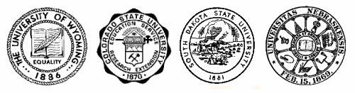 Official seals of sponsor universities
