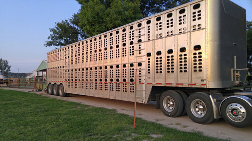 Livestock trailer