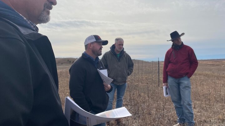 Field tour at UNL Barta Brothers Ranch