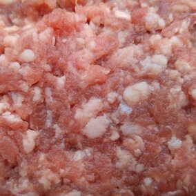 Close-up of hamburger meat