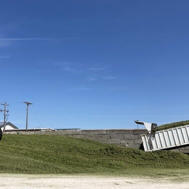Packing small grain silage