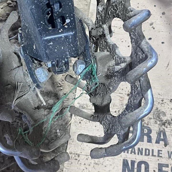 Twine and netwrap caught in equipment