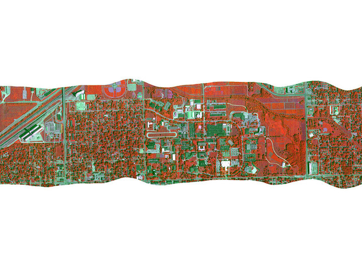 Scan of east campus