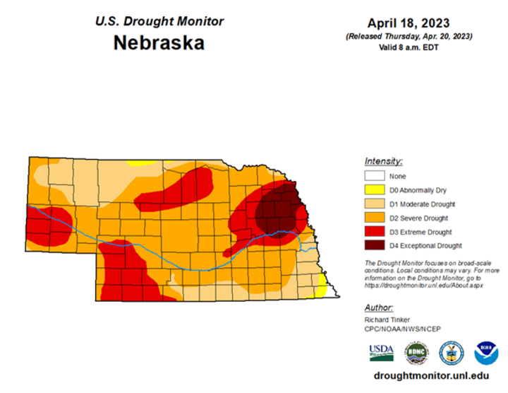 U.S. Drought monitor