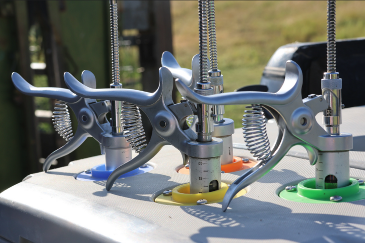 syringes in a syringe cooler